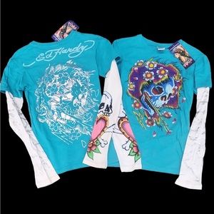 ED HARDY GIRLS TEES
